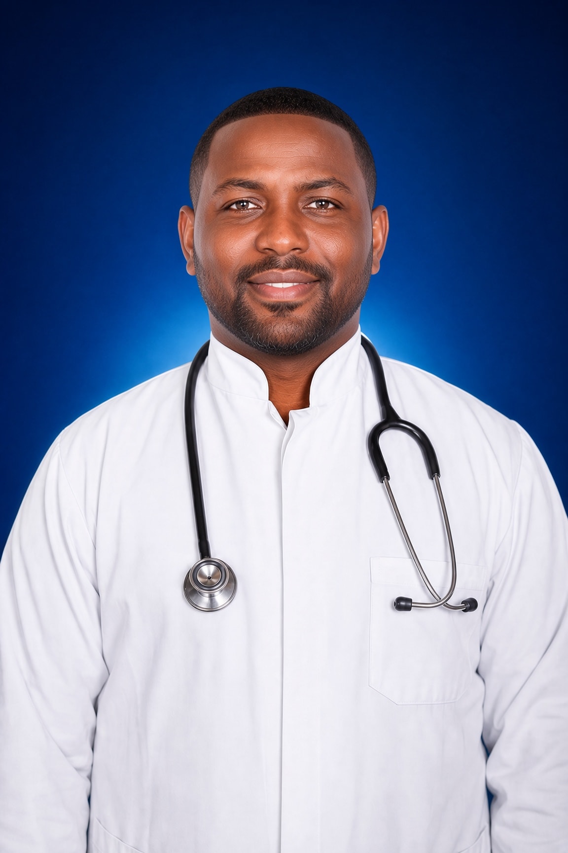 Dr. Agnelo Josué Lucamba, em retrato de apresentação do podcast Bucocast